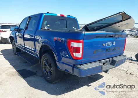2022 Ford F-150 Lariat from USA, damaged, VIN 1FTFW1E83NKD21572